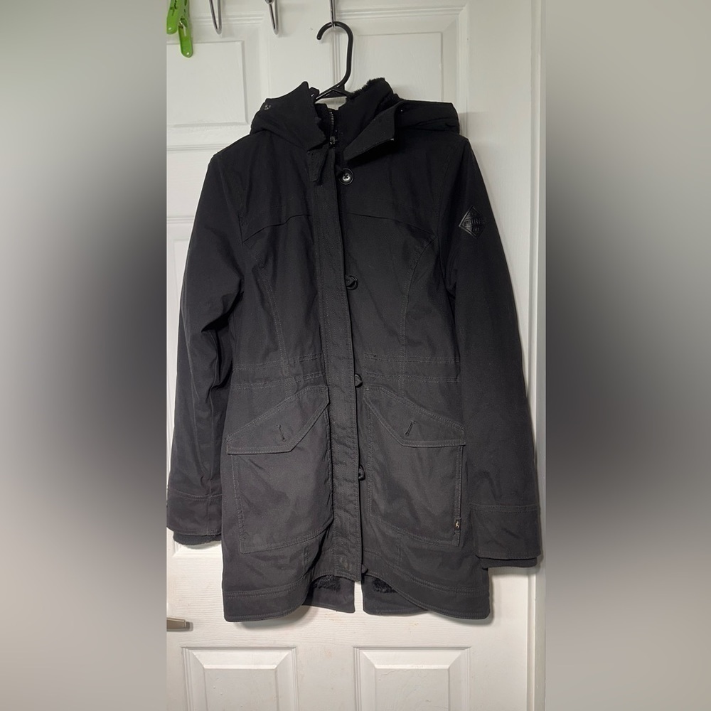 Hollister winter black  jacket